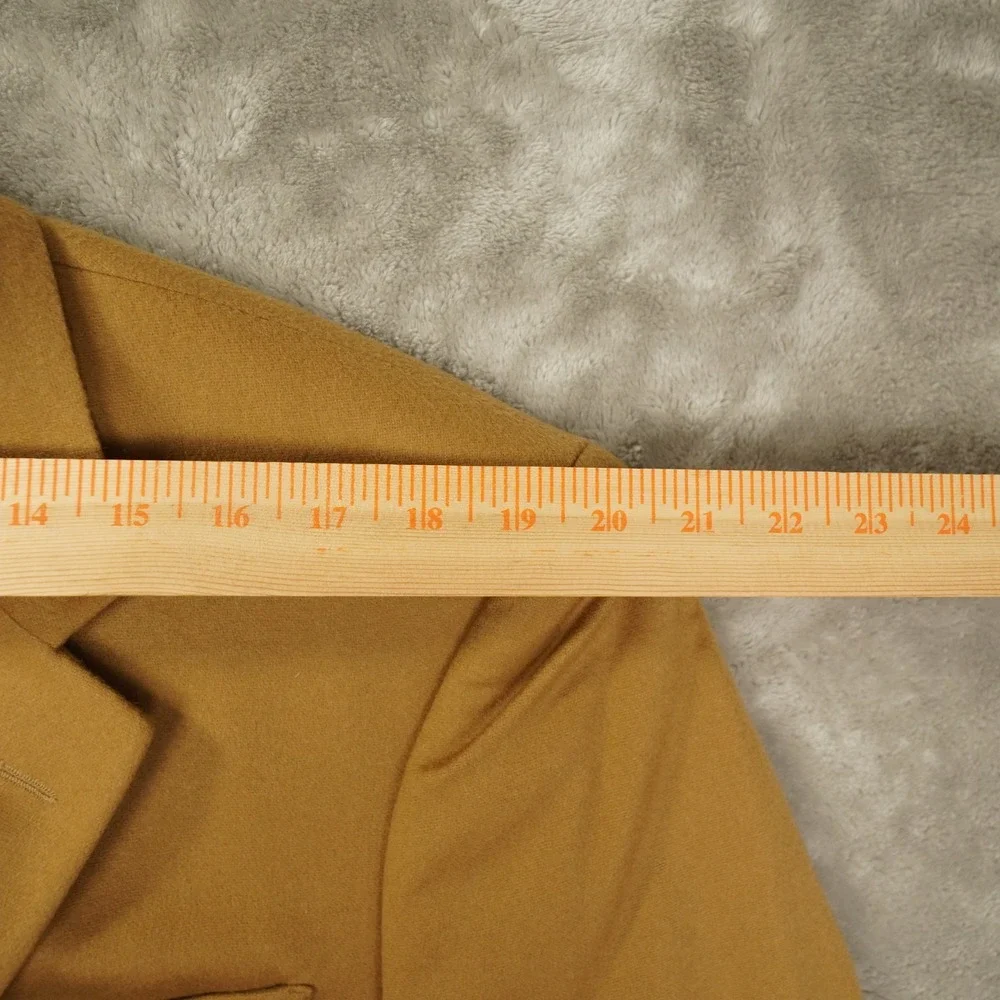 Jos. A. Bank Vintage 90s Cashmere Blazer Men's 40R Camel Brown Classic Old Money